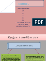 Kerajaan islam di Sumatra