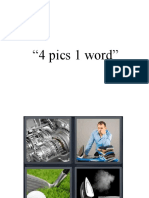 4 Pics 1 Word Transferring Design