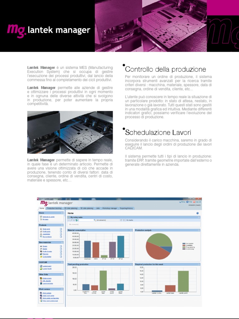 Lantek Manager 1p (IT) | PDF