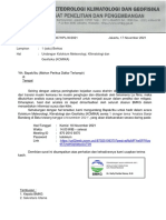 Undangan Kolokium Meteorologi, Kllimatologi Dan Geofisika (KOMIKA) - Sign