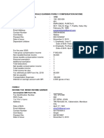 Form 1 - Illustration Income Tax: For Individuals Earning Purely Compensation Income Accomplish BIR Form No. - 1700