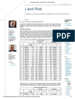 Probability and Risk - Is Vaccine Efficacy A Statistical Illusion