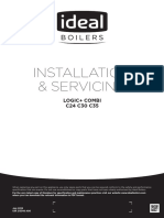 1 Ideal Logic Plus Combi c24 c30 c35 Boiler Installation Servicing Guide