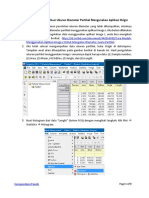 Membuat Grafik Distribusi Ukuran Diamate