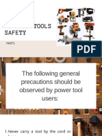 HAND and Portable Powered Tools Safety