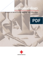 Immunohematology: Journal of Blood Group Serology and Education