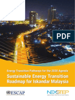 Sustainable Energy Transition Roadmap For Iskandar Malaysia - FINAL