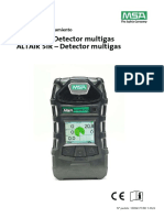 Manual Detector Multigas Altair (Material Para El Alumno)