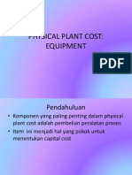 Physical Plant Cost