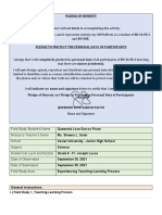 PACTO - WORKSHEET 3 - Teaching-Learning Process