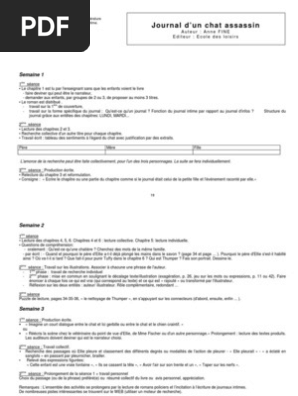 2 Litterature Journal Chat Assasin