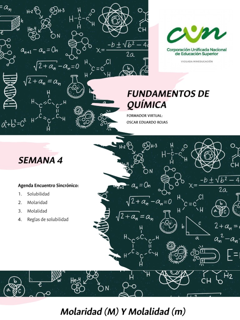 Fundamentos de Química S4 | PDF