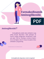 Farmokodinamik Aminoglikosida