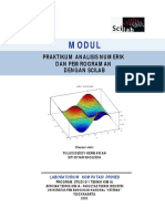 Modul Praktikum Analisis Numerik dan Pemrograman dengan Scilab