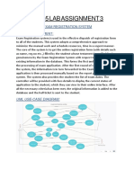 Cs305 Lab Assignment 3: Project Name: Exam Registration System Problem Statement