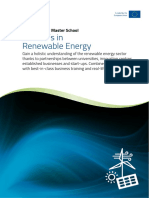 Masters in Renewable Energy 2021