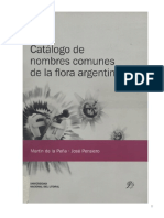 Catálogo de Nombres Comunes de La Flora Argentina.