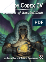 Diseases of Icewind Dale: Malady Codex IV