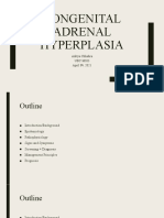 Congenital Adrenal Hyperplasia - Peds - Presentation