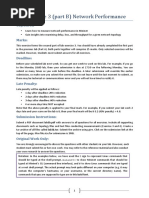 Lab Exercise 3 (Part B) Network Performance: Objectives