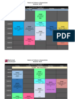 Master of Science: Acupuncture Summer 2021: Monday Tuesday Wednesday Thursday Friday