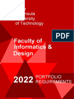 Portfolio Requirements 2022