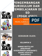 PENGEMBANGAN KURIKULUM DAN PEMBELAJARAN  DI SD MODUL 5