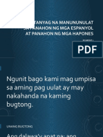 Mga Tanyag Na Manununulat Sa Panahon NG Mga 1