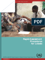 Rapid Assessment Procedures For Loiasis: Report of A Multi-Centre Study