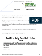 Solar Food Dehydrator Plans - DIY - MOTHER EARTH NEWS