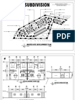 Richgate Subdivision: Master Site Development Plan