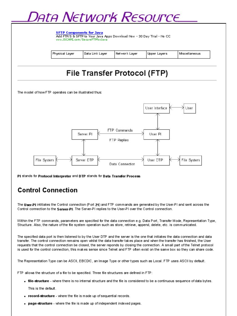 FTP Guide for Network Engineers | PDF | File Transfer Protocol ...
