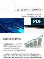 Capital & Equity Market: Niranjan Reddy.E Manga Sowjanya - Kodey Ashiritha Manisha Satpreeth