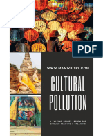 Cultural Pollution