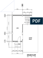 Ground Floor: 3.50m 1.00m 1.15m 0.80m 2.95m