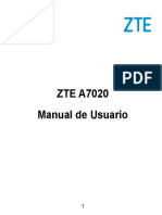 Blade A7s A7020 Telcel Manual de Usuario