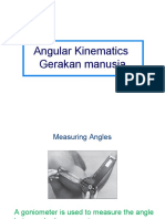 Angular Kinematics Gerakan Manusia