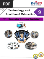 Technology and Livelihood Education: Computer Systems Servicing