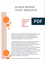 Makanan Dan Sistem Pencernaan Makanan