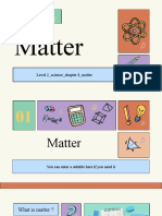 Level 2 - Science - Chapter 8 - Matter