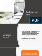 Professional Ethics Chap 1