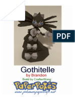 Gothitelle A4 Lineless