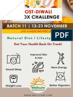 Post Diwali Detox Challenge