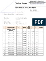 Cryogenic Techno Works: Ultrasonic Pulse Velocity Test Report