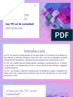 PI. Las TIC en La Sociedad