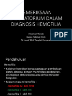 Pemeriksaan Diagnosis Hemafolia