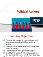 3political Actions