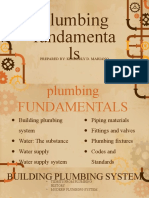 Plumbing Fundamenta LS: Prepared By: Kimberly D. Mariano