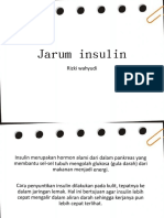 Jarum Insulin - Rizki Wahyudi
