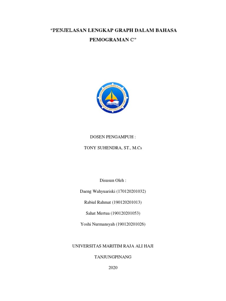 Struktur Data Graph dalam Pemrograman C | PDF